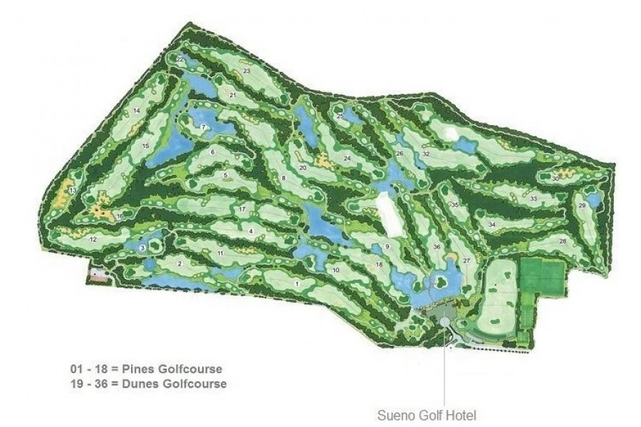 Sueno Golf Club Pines 5220
